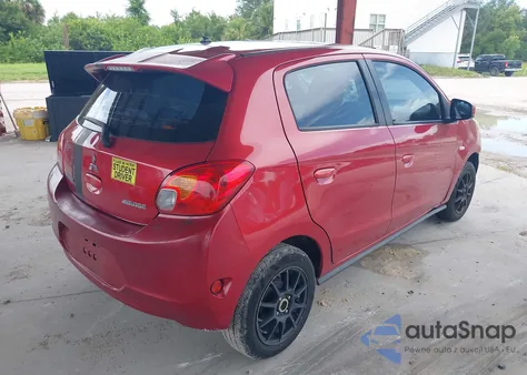 2015 Mitsubishi Mirage De from USA, damaged, VIN ML32A3HJ1FH006522